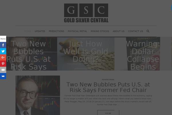 goldsilvercentral.info site used Sugarblog