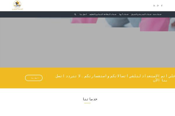 Enfold theme site design template sample