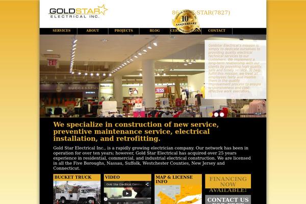 goldstarelectrical.com site used Goldstar