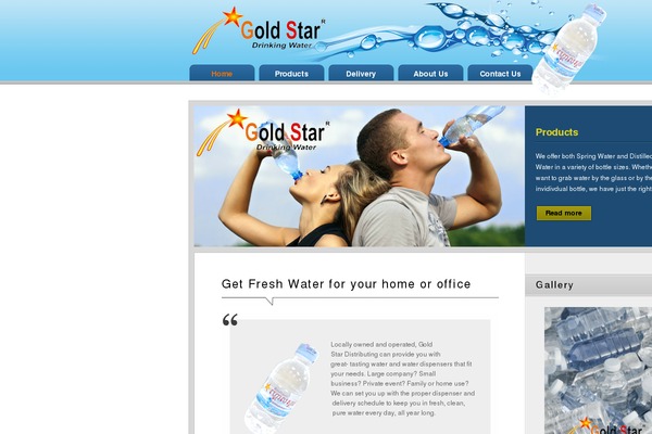 goldstarpremiumwater.com site used Goldstar