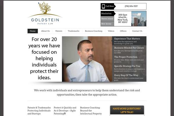 goldsteinpatentlaw.com site used InfoWay