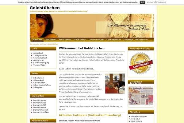 goldstuebchen.de site used Gold-hamburg