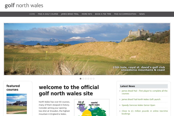 golf-northwales.co.uk site used City Guide