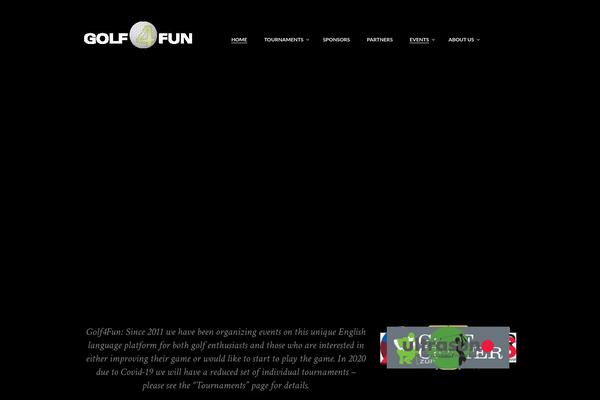 N7-golf-club theme site design template sample