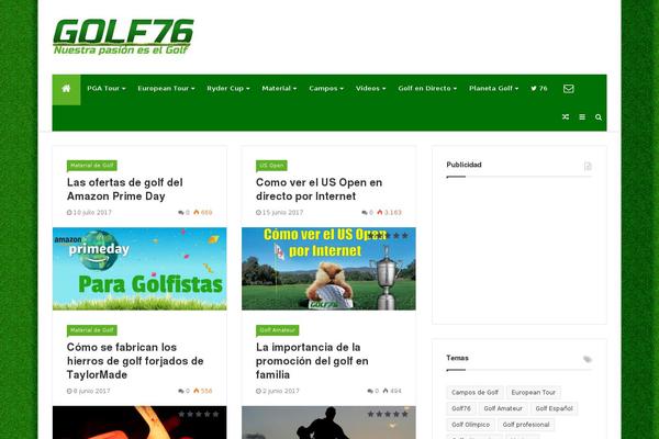 Jannah theme site design template sample
