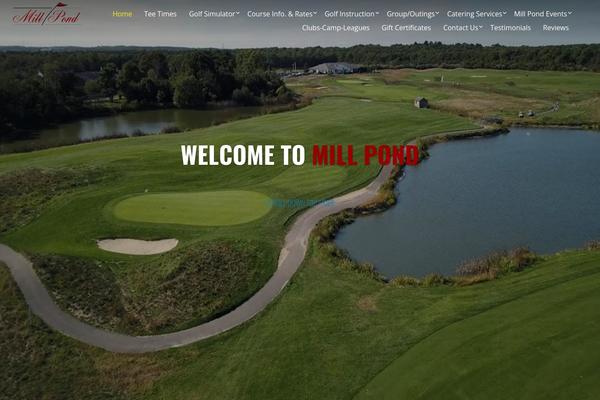 golfatmillpond.com site used Golfnow-pro