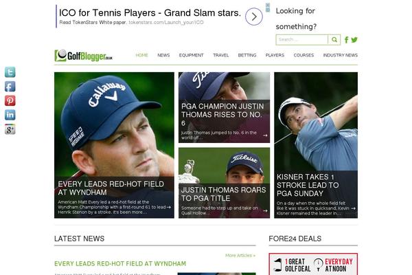 golfblogger.co.uk site used Golfnew