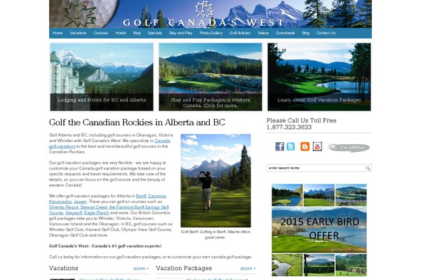 golfcanadaswest.com site used Wanderers