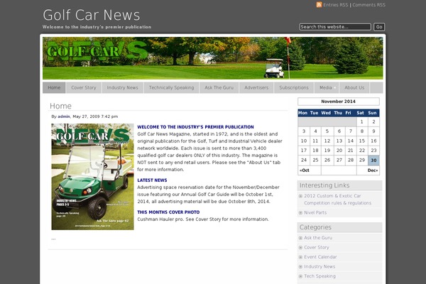 golfcarnews.com site used Herald
