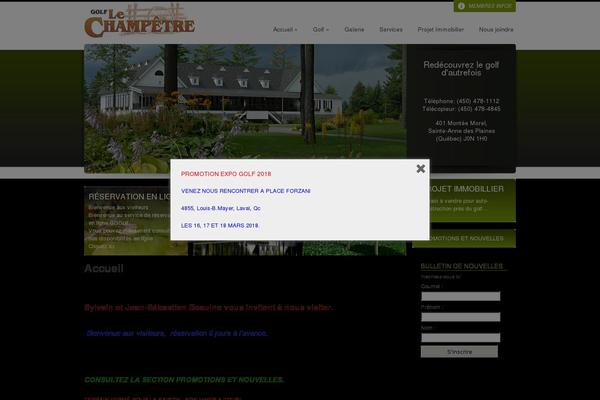 golfchampetre.com site used Octantis-master