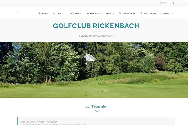 golfclub-rickenbach.de site used Savia-child