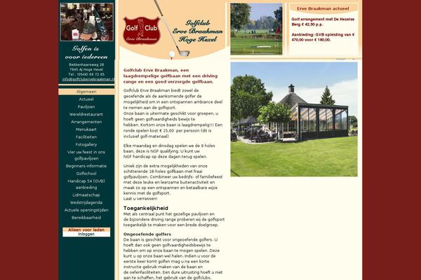 golfclubervebraakman.nl site used Ervebraakman