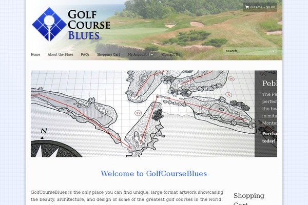 golfcourseblues.com site used Sommerce