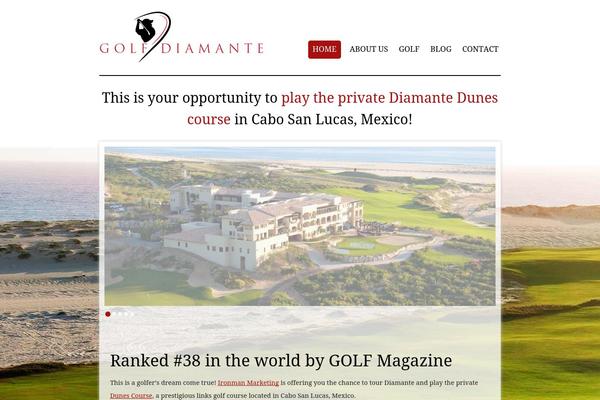 golfdiamante.com site used Diamante