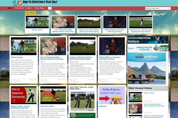 Covertvideopress theme site design template sample