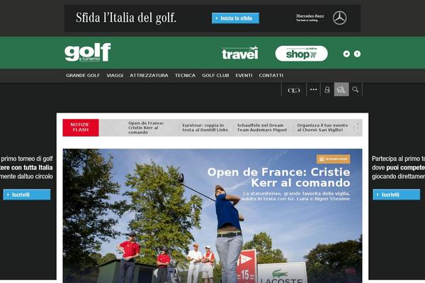 golfeturismo.it site used Golfeturismo
