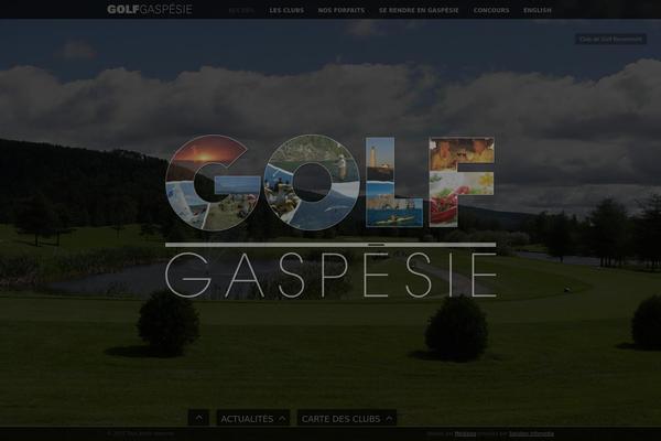 golfgaspesie.ca site used Golf_gaspesie