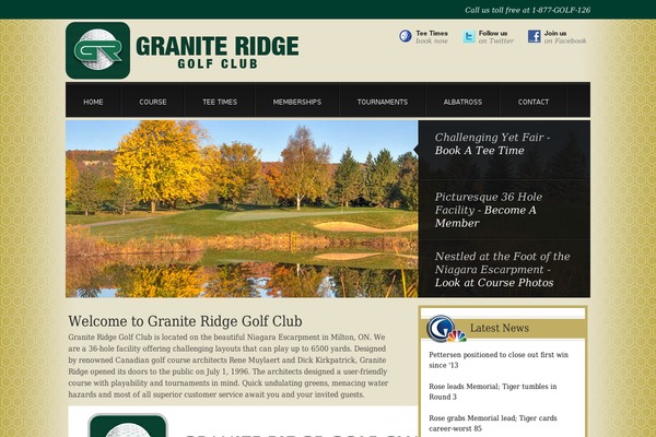 golfgranite.com site used Fore