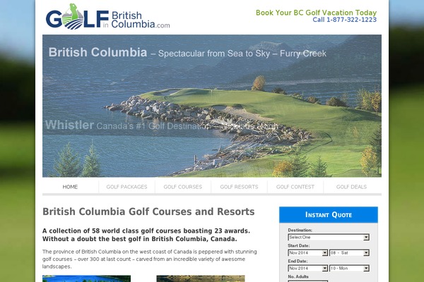 golfinbritishcolumbia.com site used Gbc