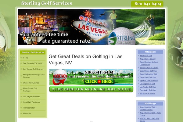 golfinginlasvegas.com site used Lvws