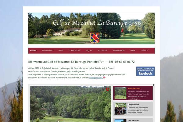 golfmazamet.fr site used Web-premiere