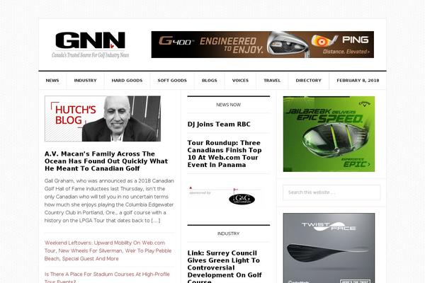 News Pro theme site design template sample