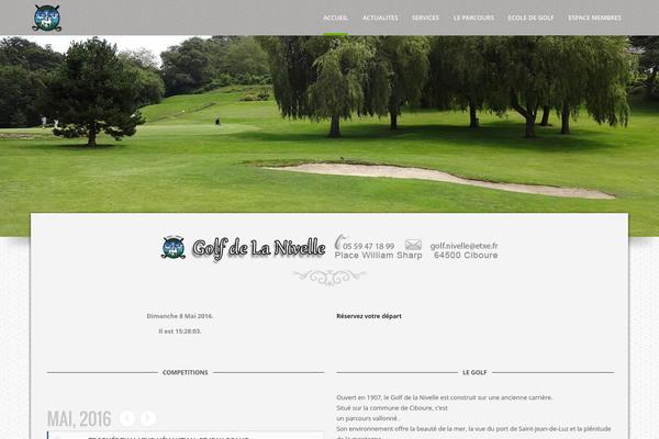 golfnivelle.com site used Avada Child