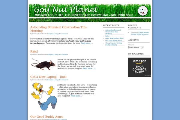 golfnutplanet.com site used Triathlon