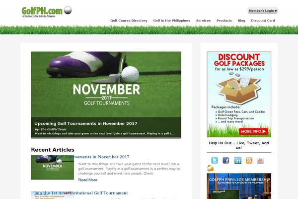 golfph.com site used Golfph
