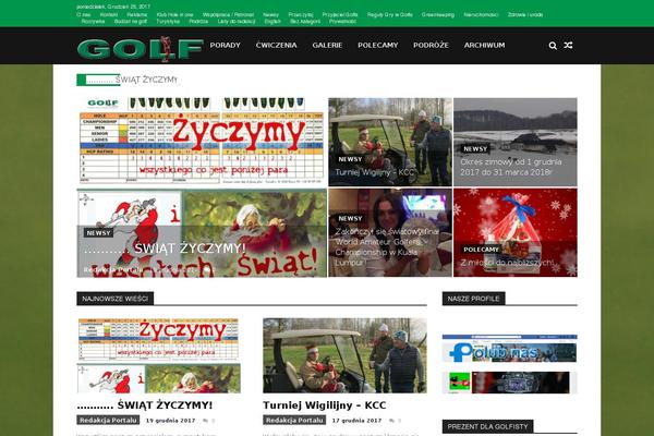 SportsMag theme site design template sample