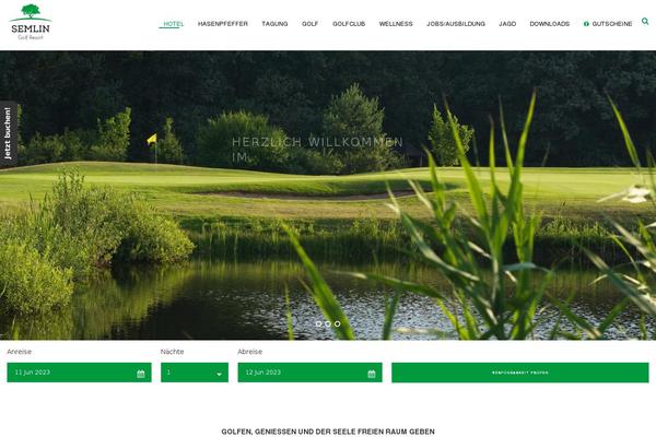 golfresort-semlin.de site used Hotelmaster