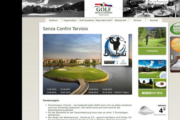 golfsenzaconfini.com site used Golftarvisio
