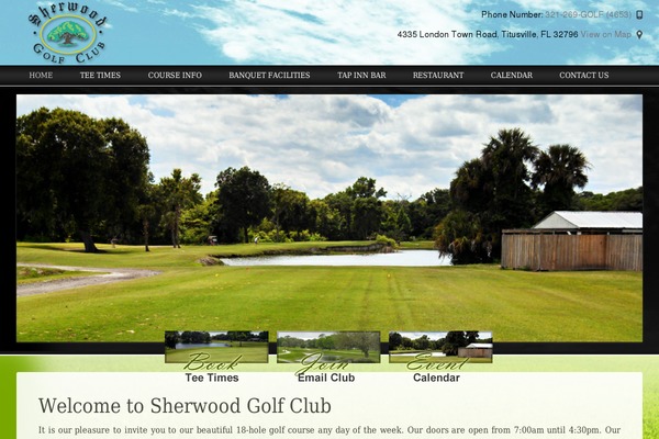 golfsherwood.com site used Gen