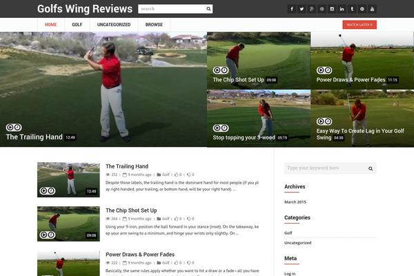 golfswingreviews.com site used Eleganttubepress