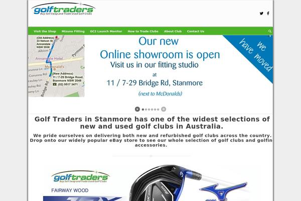 golftraders.com.au site used Golftraders