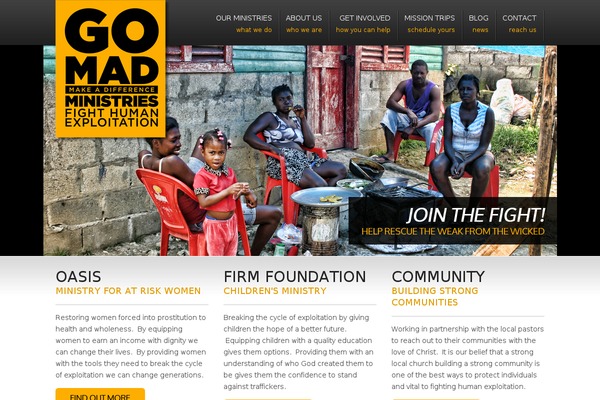 gomad WordPress theme, websites list used gomad theme gomad theme websites examples