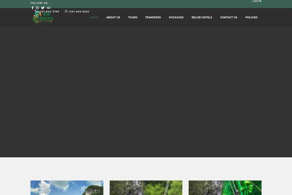 Wanderers-child theme site design template sample