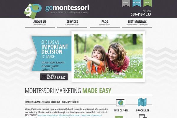 gomontessori.com site used Gomontessori