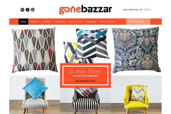 gonebazzar.com.au site used Gone-bazzar