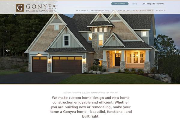 gonyeahomes.com site used Gonyea-homes