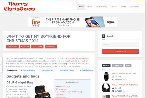 good-presents-for-boyfriends.com site used A3blogv2