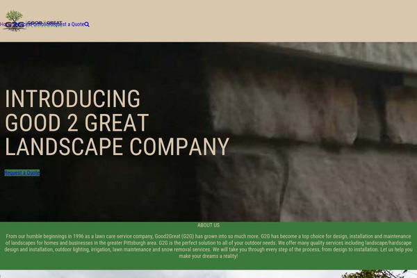 Total theme site design template sample