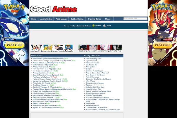 goodanime.net site used Anime