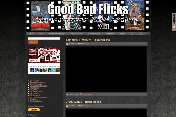 goodbadflicks.com site used Gbf3