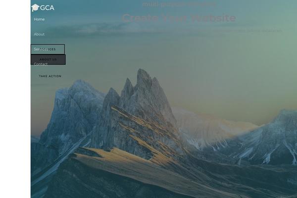 Astra theme site design template sample