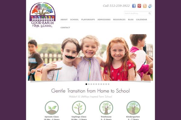 goodearthfarmschool.com site used Goodearthfarmschool
