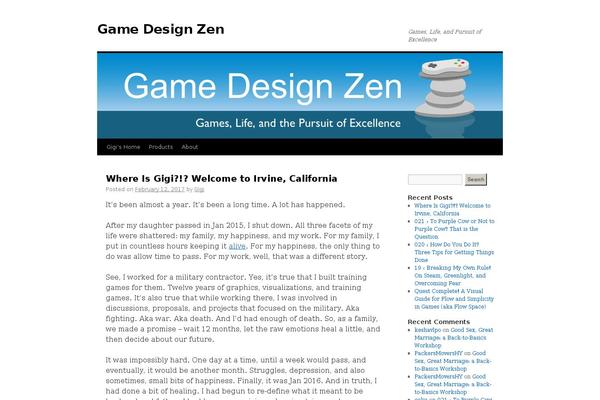 Twenty Ten theme site design template sample