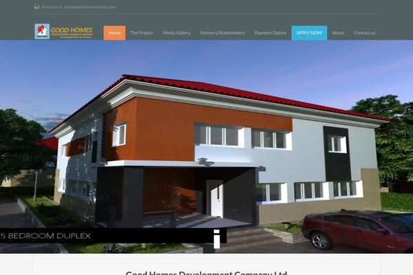 Realhomes Theme theme site design template sample