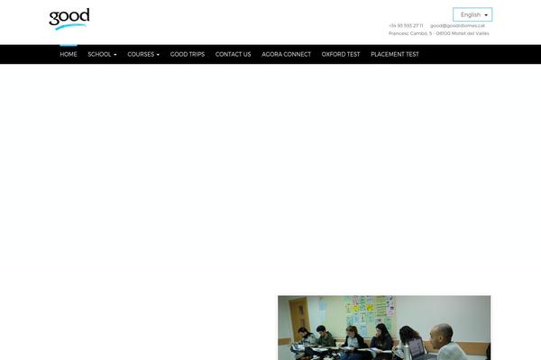 Academia-child theme site design template sample