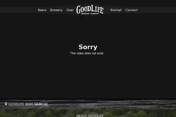 goodlifebrewing.com site used GoodLife